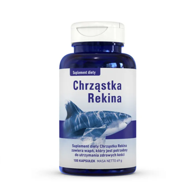 Chrząstka Rekina kapsułki, 100 szt.