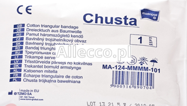 Chusta trójkątna bawełniana 1 szt.