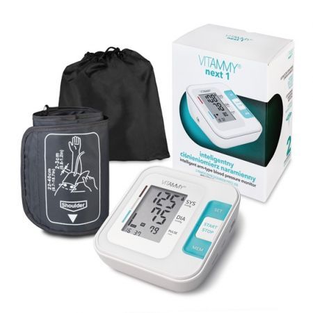 Vitamny Next 1 ciśnieniomierz naramienny z mankietem i zasilaniem USB, 1 szt.