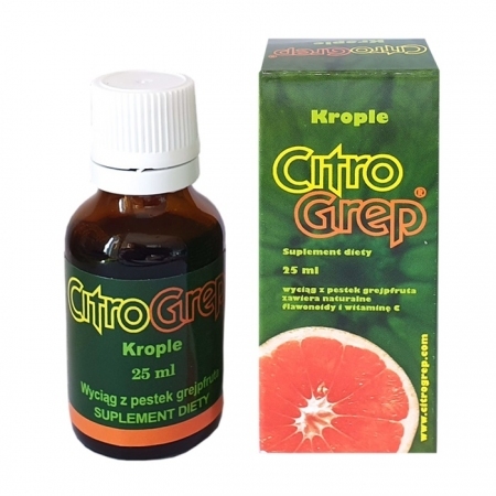 Citrogrep krople wyciąg z pestek grejpfruta 25ml