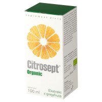 Citrosept Organic ekstrakt z grejpfruta krople, 100 ml