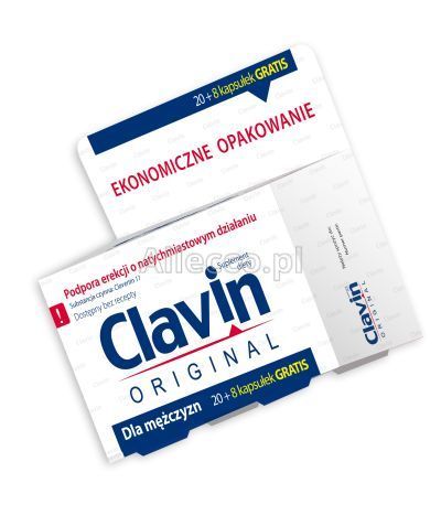 Clavin kapsułki, 28 szt.