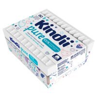 CLEANIC Kindii Patyczki higieniczne z ogranicznikiem dla dzieci (pudełko) 60 szt.