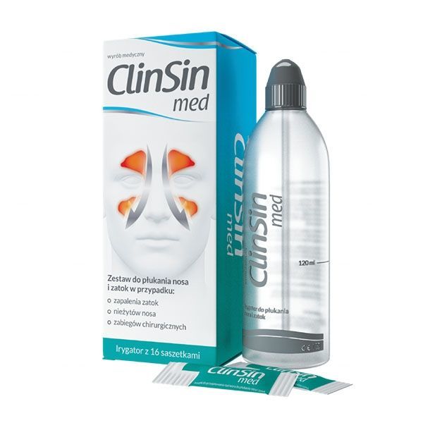 ClinSin Med Irygator sasz. *16    Zestaw