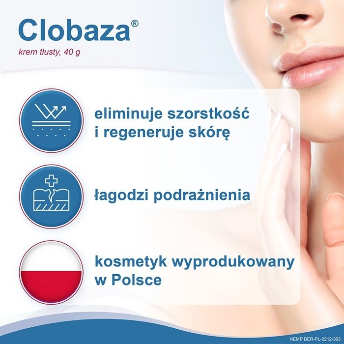 Clobaza krem tłusty, 40 g
