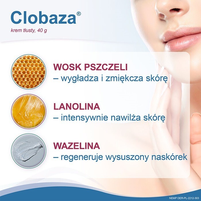 Clobaza krem tłusty, 40 g