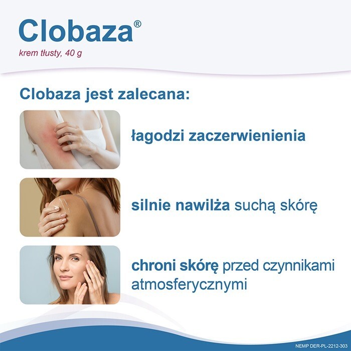 Clobaza krem tłusty, 40 g