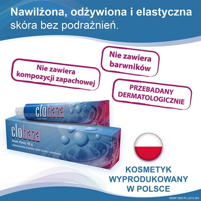 Clobaza krem tłusty, 40 g