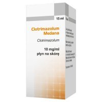 Clotrimazolum 1% płyn 15 ml
