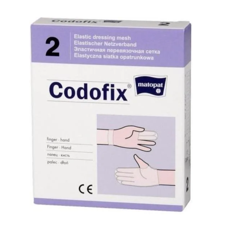 Codofix 2 Elastyczna siatka opatrunkowa 1,5-2,5 cm x 1 m, 1 szt.