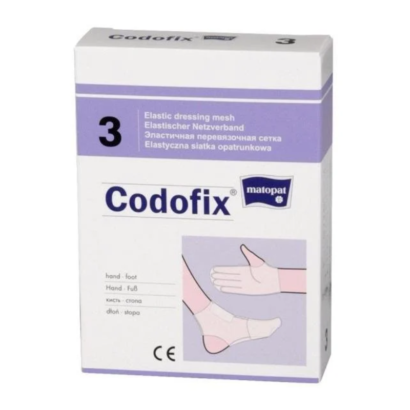 Codofix 3 Elastyczna siatka opatrunkowa 2,5-3,5 cm x 1 m, 1 szt.