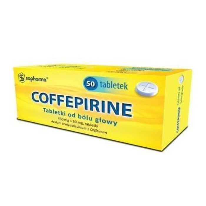Coffepirine tabletki od bólu głowy, 50 szt.