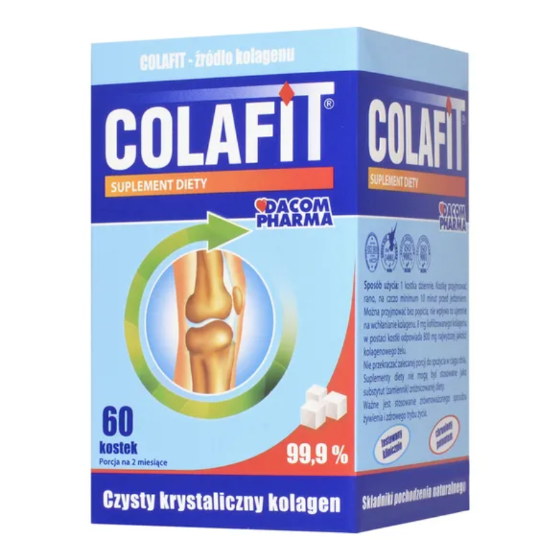 Colafit Kolagen 99.9% kostki, 60 szt.