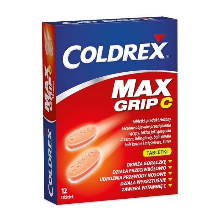 Coldrex Maxgrip C 12 tabletek