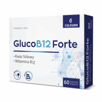 Colfarm GlucoB12 Forte kapsułki miękkie, 60 szt.