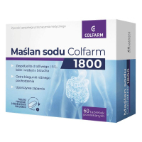 Colfarm Maślan sodu 1800 tabletki powlekane, 60 szt.