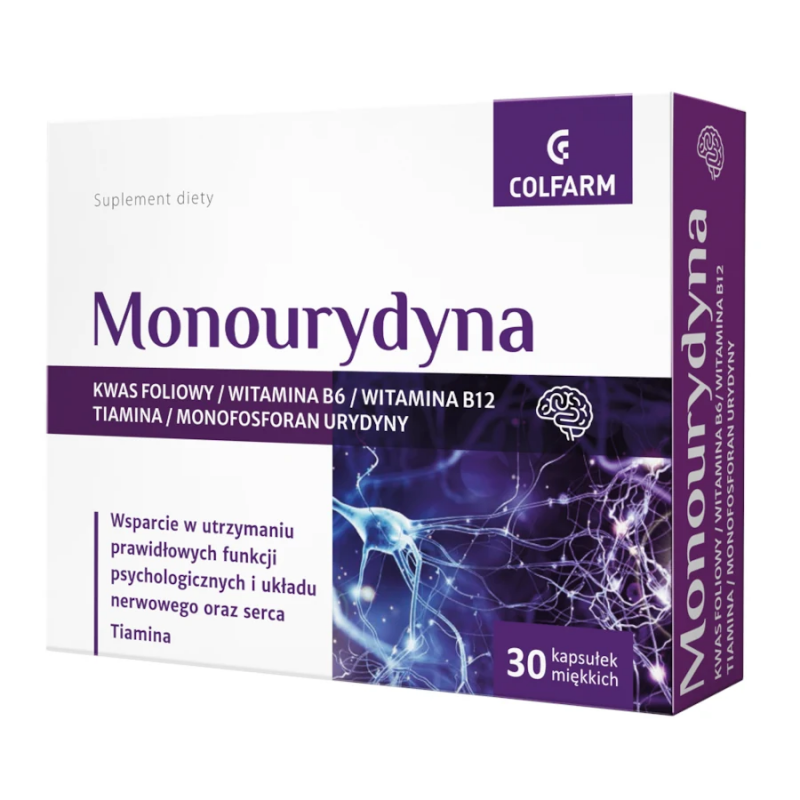 Colfarm Monourydyna kapsułki miękkie, 30 szt.