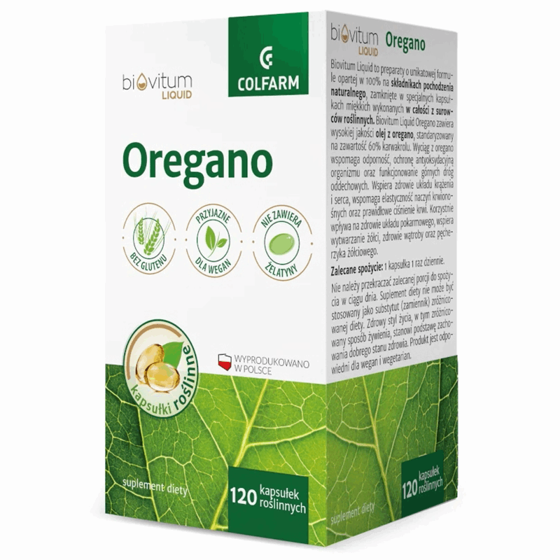 Colfarm Oregano kapsułki, 120 szt.