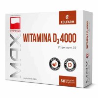 Colfarm Witamina D3 4000 kapsułki miękkie, 60 szt.