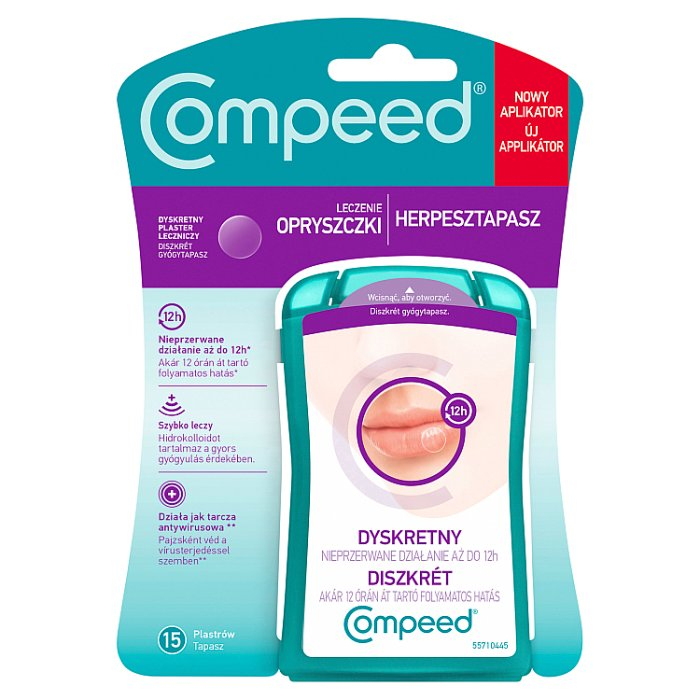 COMPEED Dyskretny Plaster na opryszczkę 15 szt.