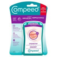 COMPEED Dyskretny Plaster na opryszczkę 15 szt.