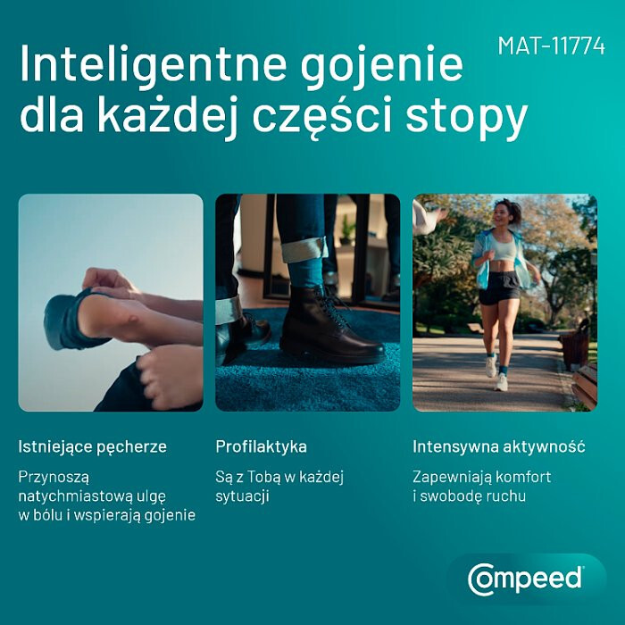 COMPEED Plaster na pęcherze MIX 5 szt.
