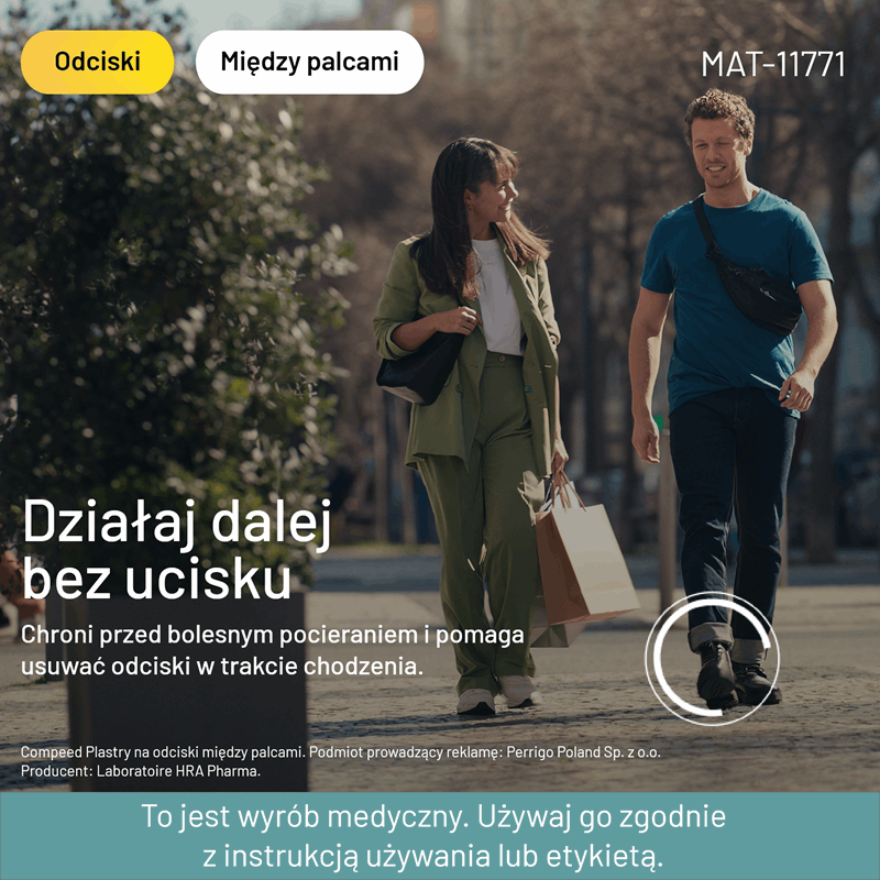 Compeed Plastry na odciski między palcami, 10 szt.