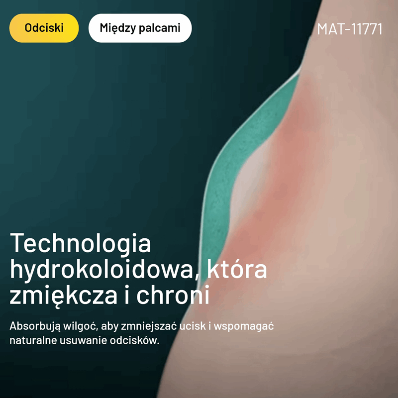 Compeed Plastry na odciski między palcami, 10 szt.