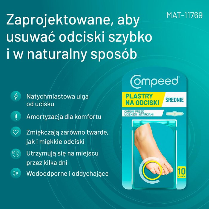 COMPEED Plastry na odciski średnie 10 szt.