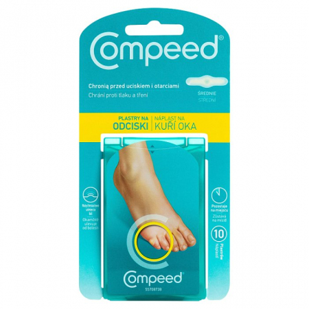 COMPEED Plastry na odciski średnie 10 szt.