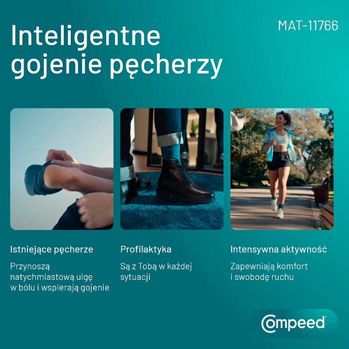 Compeed Plastry na pęcherze średnie, 10 szt.