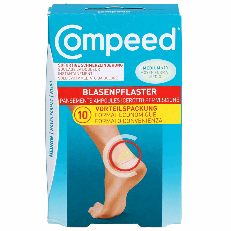 Compeed Plastry na pęcherze średnie, 10 szt.
