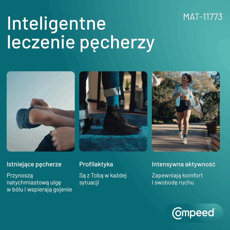 Compeed Plastry na pęcherze wąskie, 6 szt.