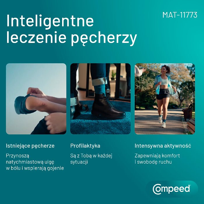COMPEED Plastry na pęcherze wąskie 6 szt.