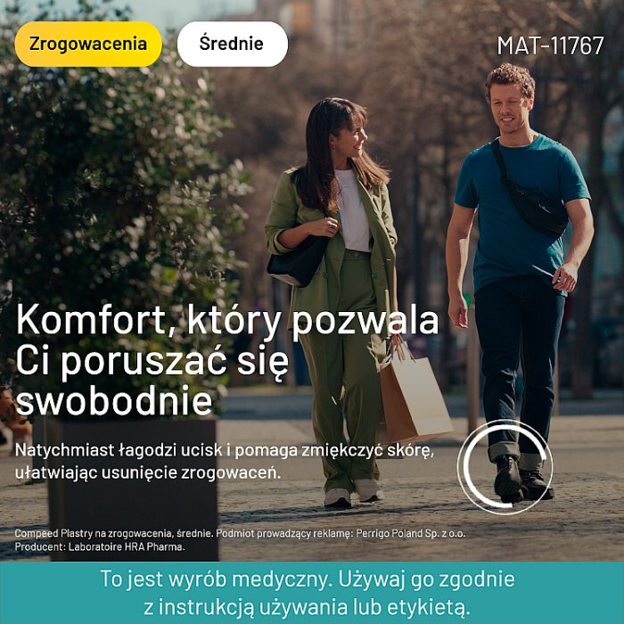 COMPEED Plastry na zrogowacenia 6 szt.