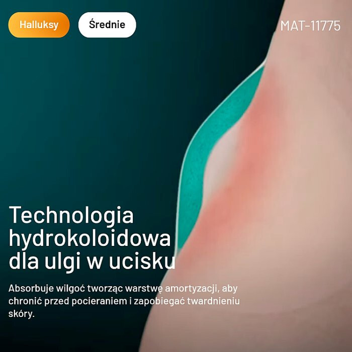 COMPEED Plastry na zwyrodnienia kostne (halluksy) 5 szt.