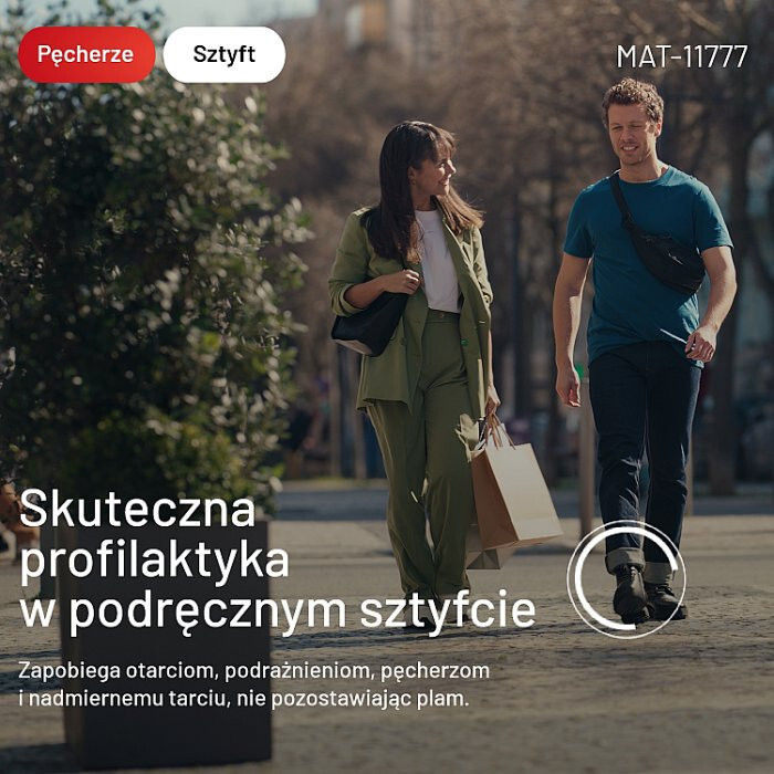 Compeed sztyft przeciw pęcherzom i odciskom stóp, 8 ml