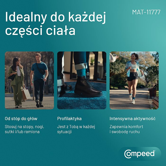 Compeed sztyft przeciw pęcherzom i odciskom stóp, 8 ml