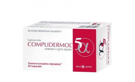 Complidermol 5alfa 60 kapsułek