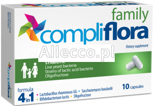 Compliflora Family 10 kapsułek / Flora bakteryjna