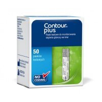 Contour Plus paski testowe do glukometru, 50 szt.