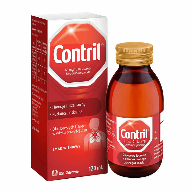 Contril syrop 60 mg/10 ml 120 ml