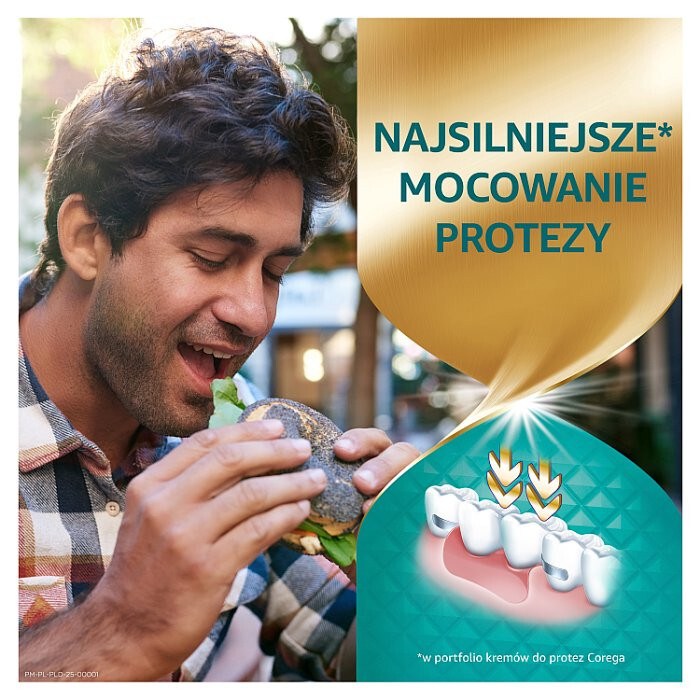 Corega Power Max Mocowanie + Osłona Miętowy krem do protez 40 g