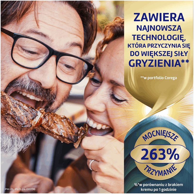Corega Power Max Supreme All in 1 Krem mocujący do protez zębowych, 40 g