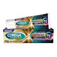Corega Power Max Supreme All in 1 Krem mocujący do protez zębowych, 40 g