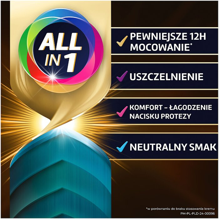 Corega Power Max Supreme All in one krem mocujący do protez, 40 g