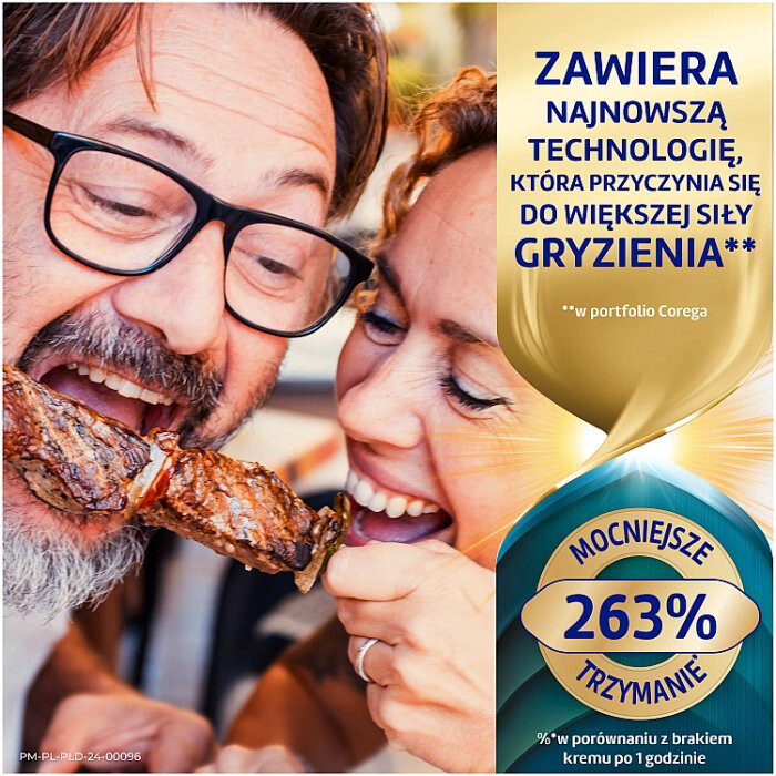 Corega Power Max Supreme All in one krem mocujący do protez, 40 g