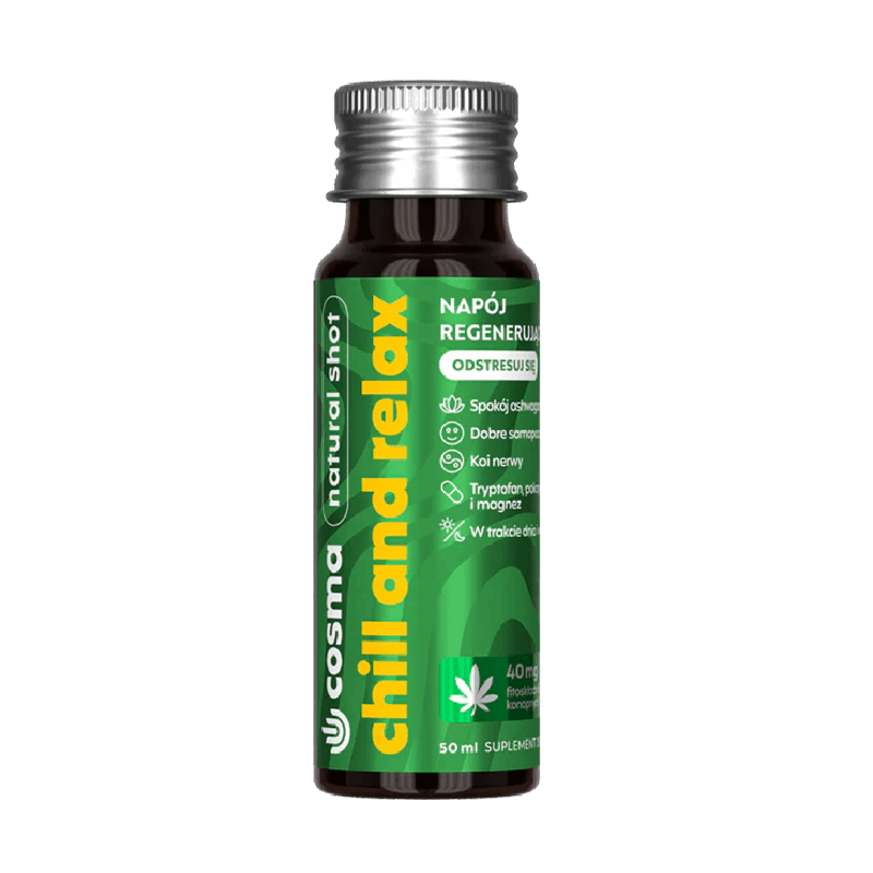 Cosma Cannabis Chill and Relax płyn, 50 ml