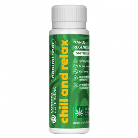 Cosma Cannabis Chill And Relax płyn, 80 ml