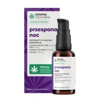 Cosma Cannabis Przespana Noc Natural Herbs olejek, 30 ml